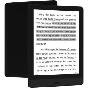 Bigme reader with original cover