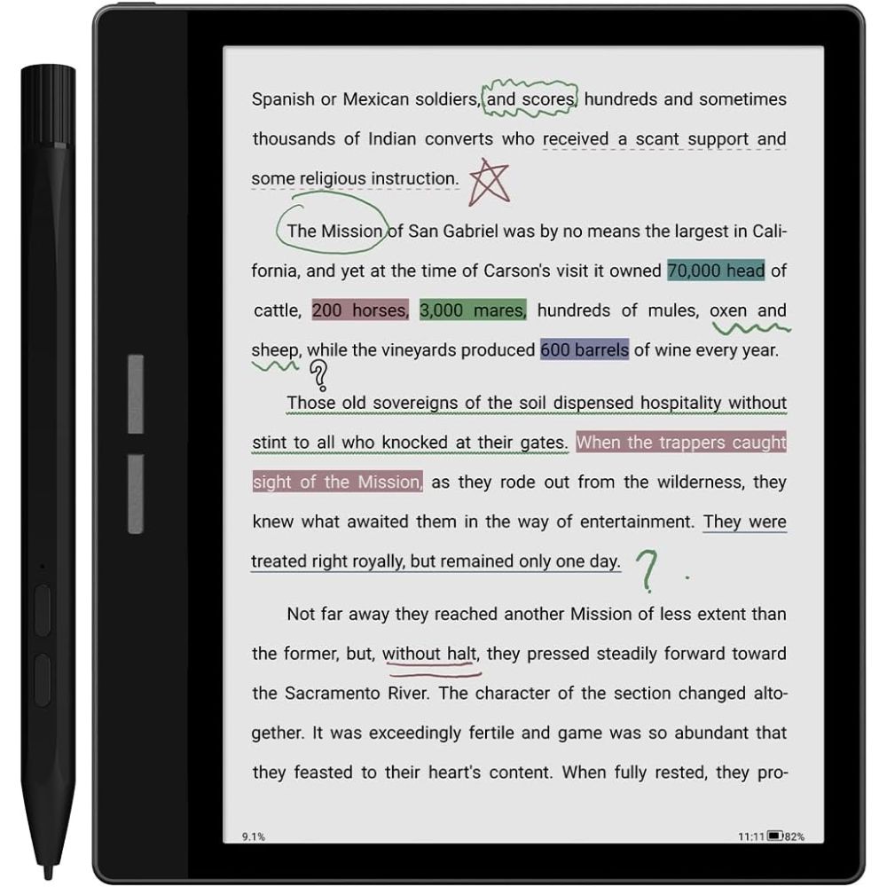 Bigme B751C Color Ebook Reader 7 Inch (Case and Stylus Included) - Image 2