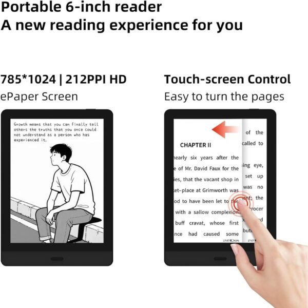 Bigme reader with original cover - Image 3