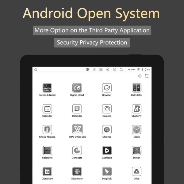 Bigme reader with original cover - Image 5