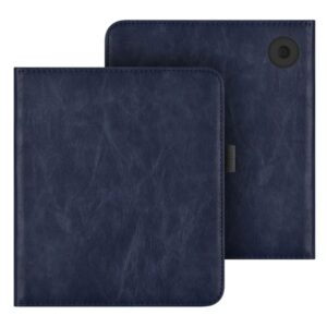Leather Cover with Hand Strap Stand Card Slot for Kobo libra