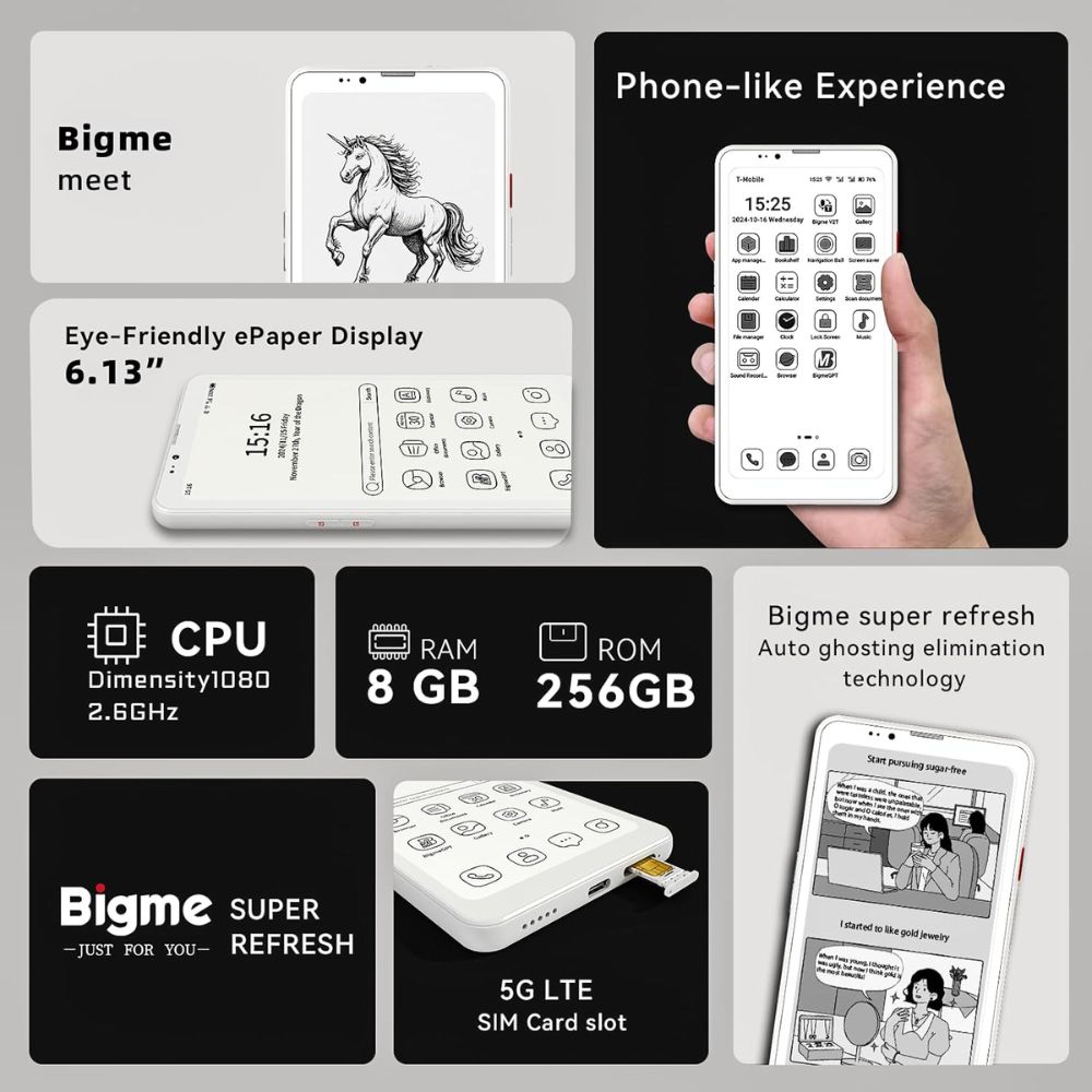 Bigme Hibreak Pro 4G/5G smartphone - Image 3