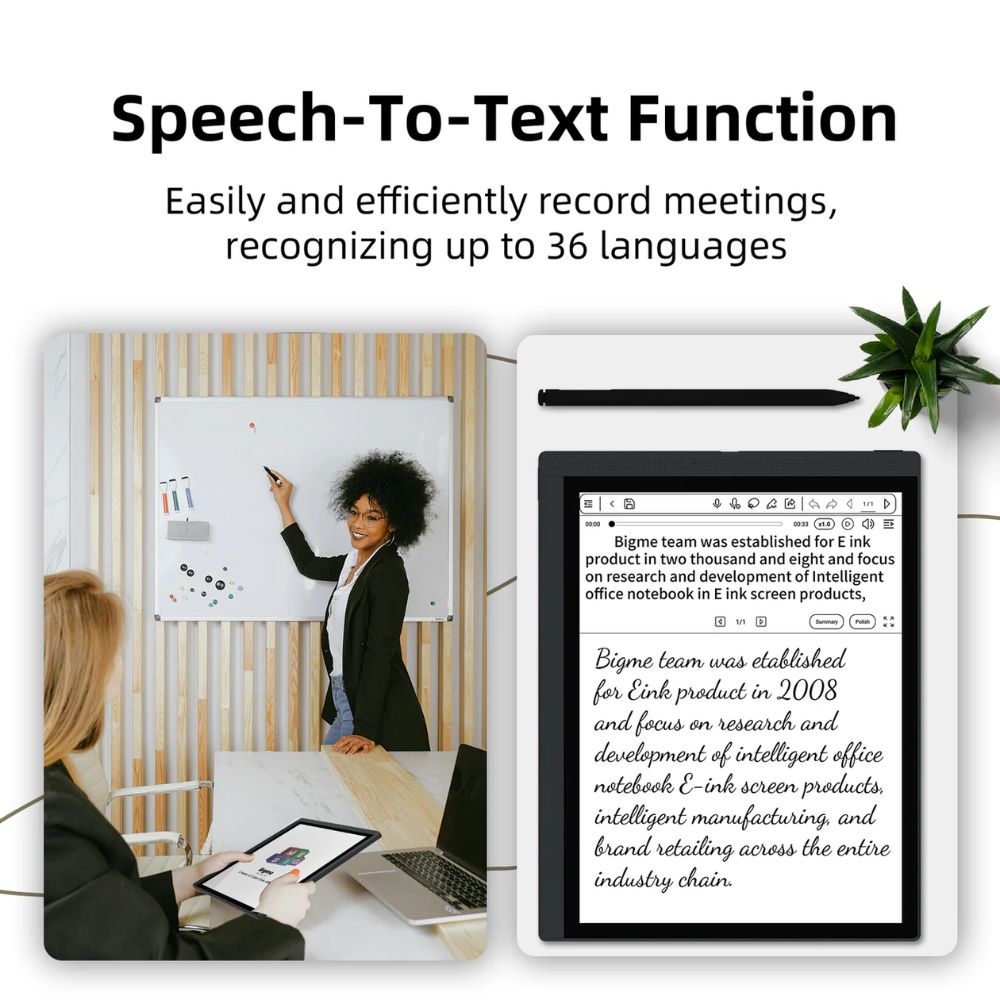 Bigme B1051 Black & White – Smart E-Ink Tablet (300 PPI) - Image 7